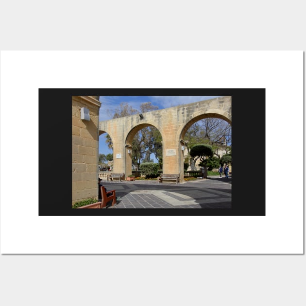 Upper Barrakka Gardens, Valletta, Malta. Wall Art by Carole-Anne